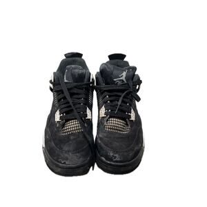 Jordan 4 Retro White Thunder Sneakers Mens Sz 10-10.5